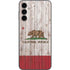 California Flag Dark Wood Galaxy A14 5G Skin